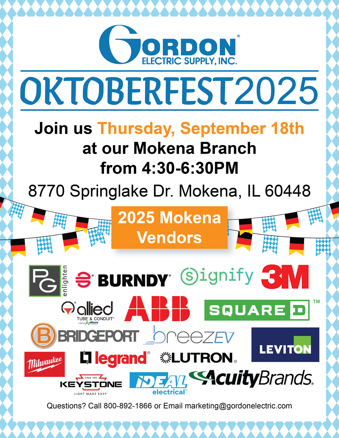List of Mokena Vendors