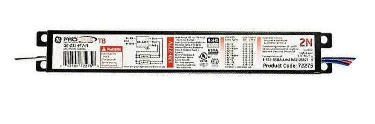 GE 72275 GE232MAX-G-N Electronic Ballast | Gordon Electric Supply