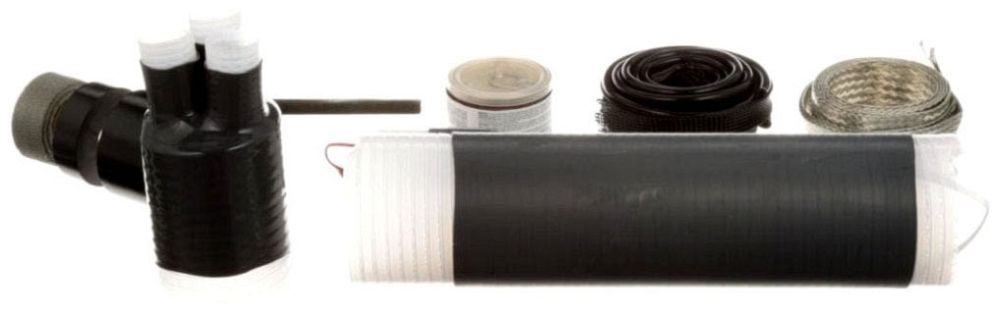3M 7621-T-110-3G Cold Shrink QT-III 3/C Termination Kit, Tape/Wire