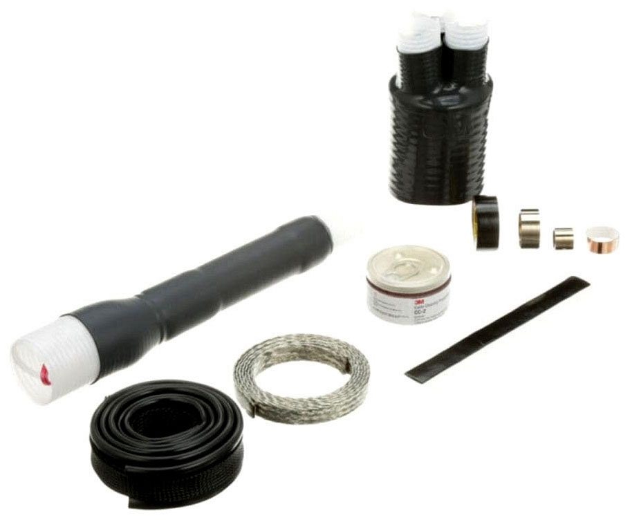 3M 7622-T-110-3W Cold Shrink QT-III 3/C Termination Kit, Tape/Wire