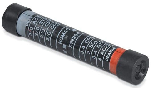 Blackburn X-1-N-4040 Aluminum Serv Entr Splice 4/0 4/0 Pink