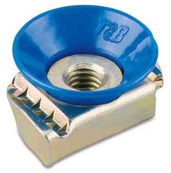 Steel City UCN14 Universal Channel Cone Nut 1/4