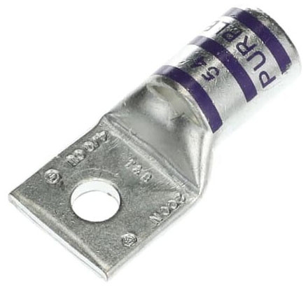 T&B 54168 4/0Awg Purple 1-Hole Copper Lug | Gordon Electric Supply
