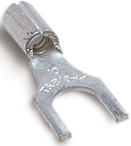 200) Non-Insulated 16-14 AWG Spade Terminal #8 Fork Uninsulated Wire - Foto 12