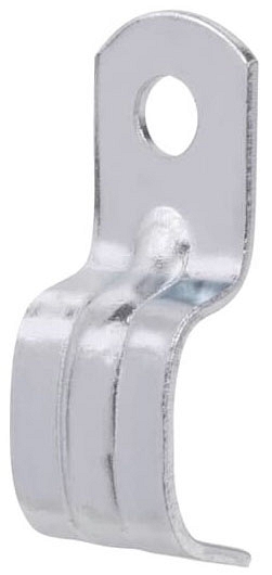 Litoexpe 30-Pack 1-Inch Galvanized Steel EMT Pipe Straps – Heavy Duty One-Hole Conduit Clamps, Zinc Plated