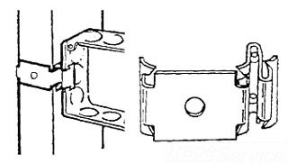 Appleton Clip APPLETON MSC0BN METAL STUD CLIP FOR OUTL BOX | Gordon Electric Supply, Inc.