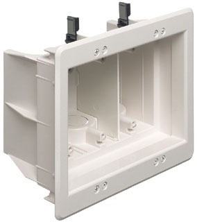 ARLINGTON DVFR3W 3-GANG INSET OUTLET BOX | Gordon Electric Supply, Inc.