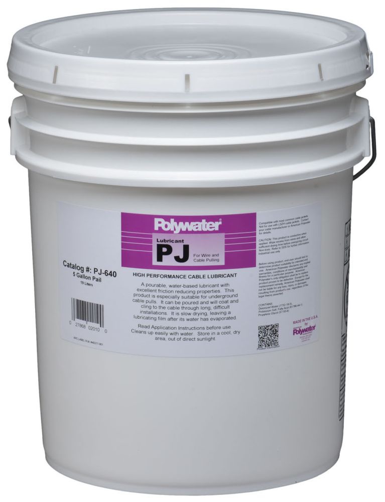 AMERPOLY PJ640 5GAL WIRE PULL LUBE Gordon Electric Supply, Inc.