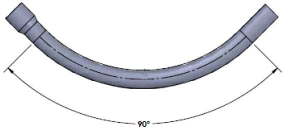 Allied 924652 PVC DB120 4 x 90 x 36 Bell End | Gordon Electric