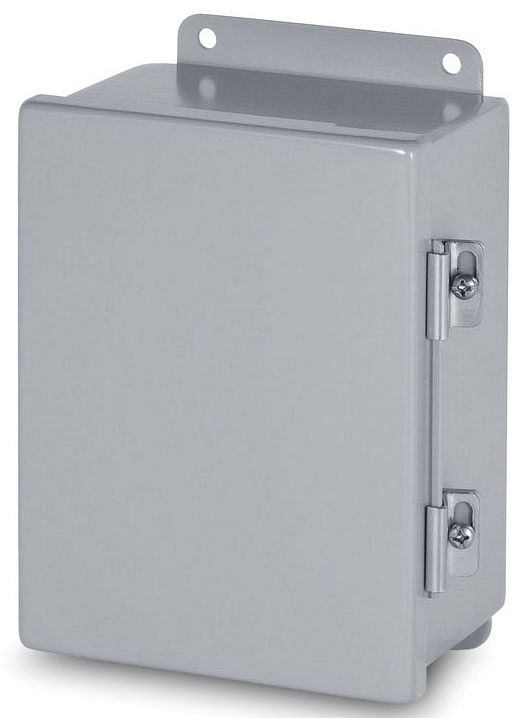 Austin AB-664JH 6x6x4 Continous Hinge Box | Gordon Electric Supply
