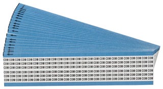 Brady WM-1-33-PK Etiketten-Set – 825 Stück, Fortlaufende Zahlen 1–33, Selbstklebend & Repositionierbar