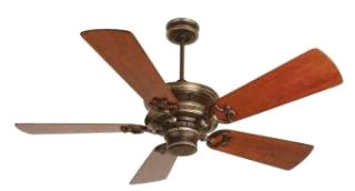 Craftmade K10214 Dark Coffee/Vintage Madera Woodward with 54" Premier Hand-Scraped Cherry Blades