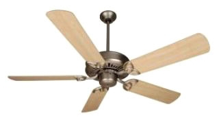 Craftmade K10602 Brushed Nickel American Tradition with 52" Plus Series Maple Blades