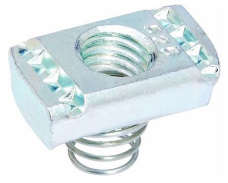 BLINE N524SS6 SPRING NUT 1/4-IN.-20 1/4-IN. NUT STAINLESS STEEL ...