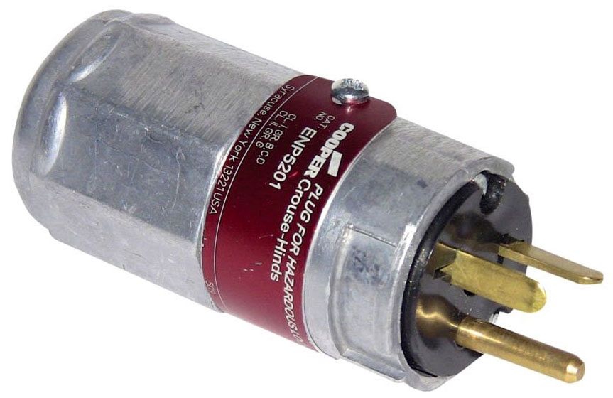 Crouse-Hinds ENP5201 20A-125V Plug | Gordon Electric Supply, Inc.