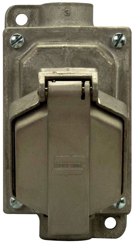 Crouse-Hinds ENRC21201 1-Gang 20A-125V Receptacle | Gordon