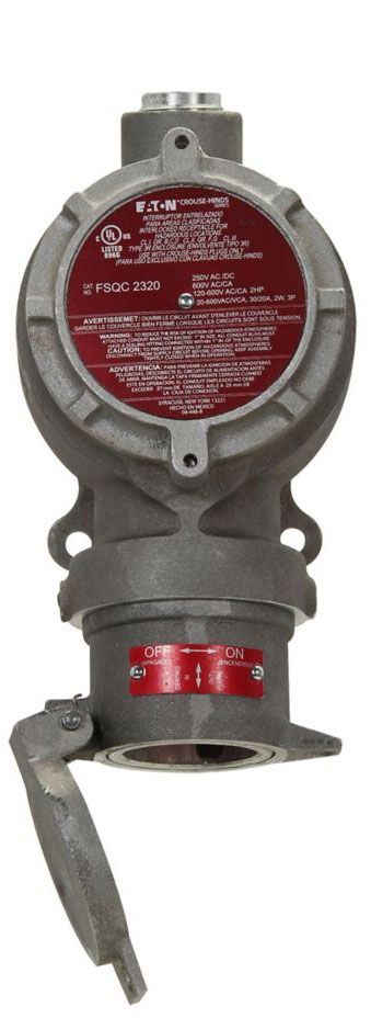 Crouse-Hinds FSQC5640 Dd Frt Interlock Receptacle/Switch | Gordon