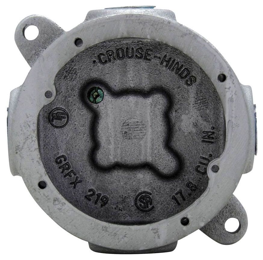 Crouse Hinds 3/4 in. Aluminum; Style Mark 9, T Shape, Threaded