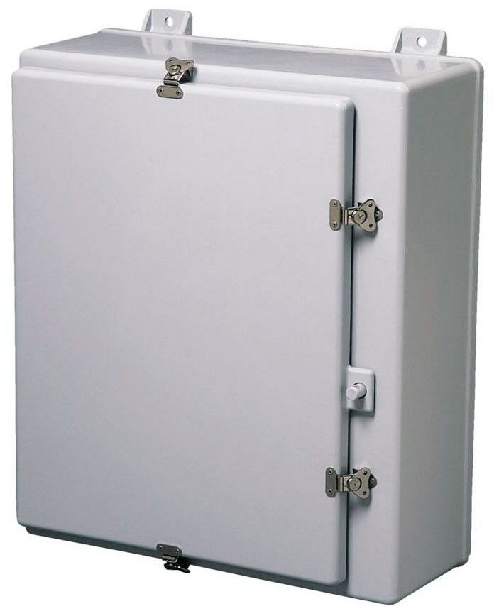 B-Line 242410-4XF Type 4X Fiberglass Wall-Mount Single Door Enclosure ...