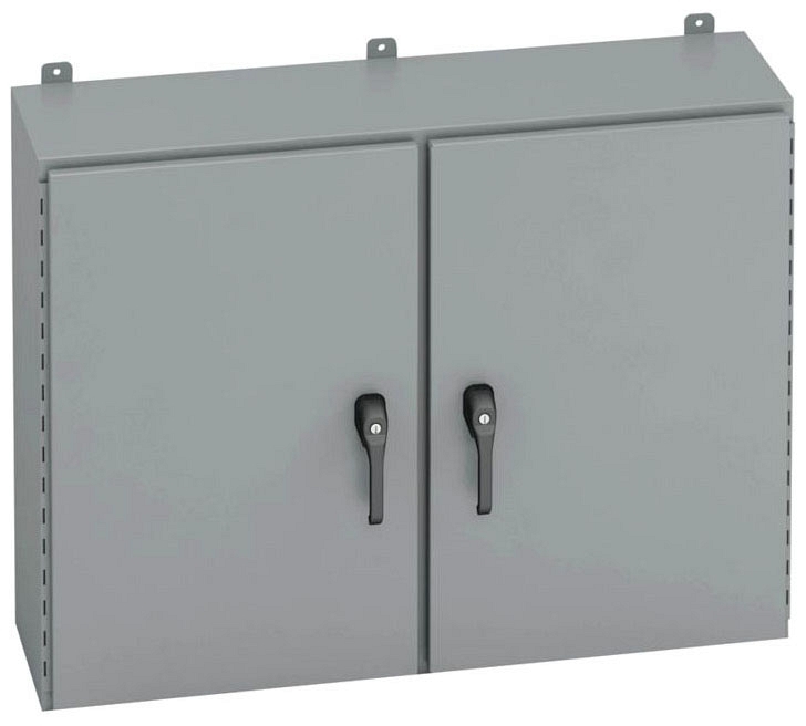 B-Line 304210-4D3PT Type 4 Double-Door 3-Point Locking Wall Mount