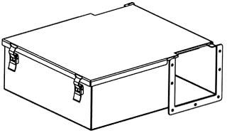 Wireway Ebox B-Line 44-12LJB Nema 12 Layin Wireway Junction Box | Gordon Electric ...