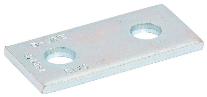 B-Line B129ZN 2-Hole Splice Plate, Zinc Plated | Gordon Electric Supply ...