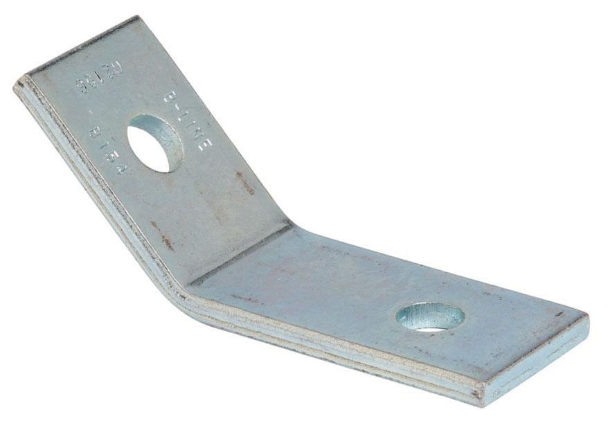 B-Line B154ZN 2-Hole Open Angle, Zinc Plated | Gordon Electric