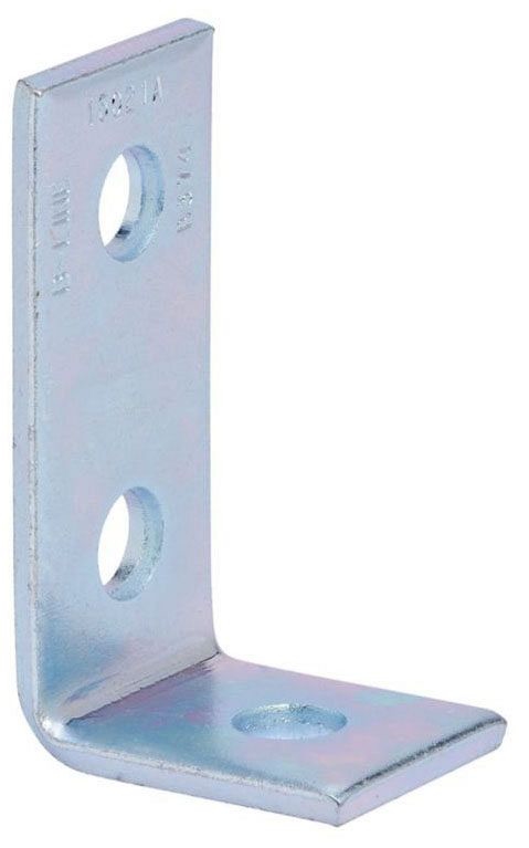 B-Line B374ZN 3-Hole Corner Angle, Zinc Plated | Gordon Electric