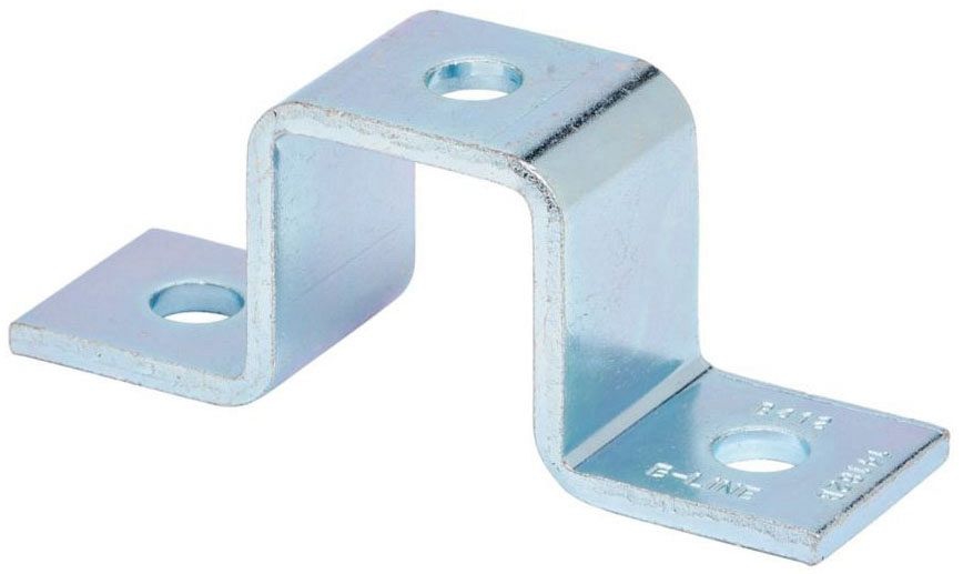 B-Line B412ZN 3-Hole Offset U-Support, Zinc Plated | Gordon