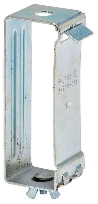 B-Line B616S-22A-9/16ZN Fluorescent Fixture Hanger W/ Stud, 9/16