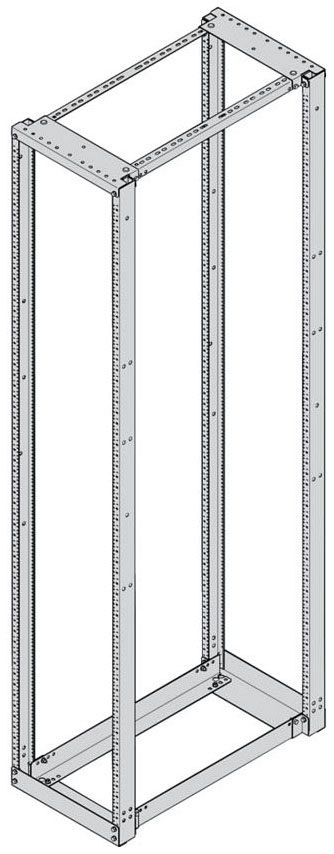 B-Line SB837084BFB Four Post Adjustable Depth Equip Rack | Gordon ...