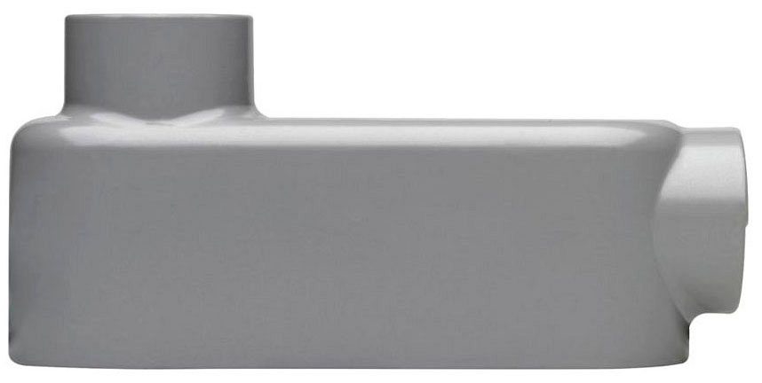 EATON Crouse-Hinds GUAB47 1-1/4 Inch Conduit Body With Cover - Electrical Fitting