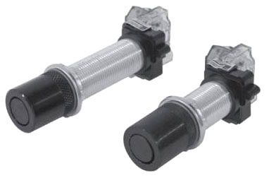 Appleton AEPBA-L 1-Normally Open Black Pushbutton