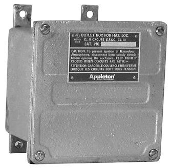 Appleton DTX040404 4X4X4 Iron Junction Box | Gordon Electric