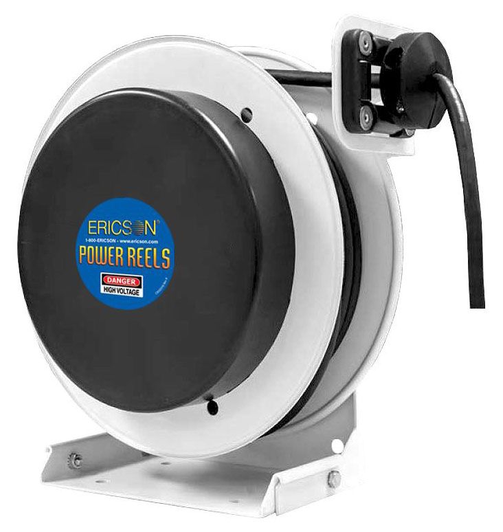 Reel Industrial Grade Retractable 35 Ft Of 16/3 So Cable W/Handlamp (744-Rs) W/