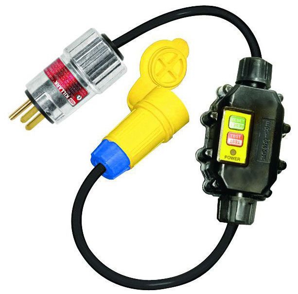 Plug Nema L7-20 Perma-Kleen Antimicrobial Ip69K Watertight Yellow Wiring Device