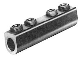 Greaves ABS250 6-250 Aluminum/Copper Scr Splice | Gordon Electric