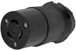 HUBBELL HBL2323BK NM LOCKING FEM CONN | Gordon Electric Supply, Inc.