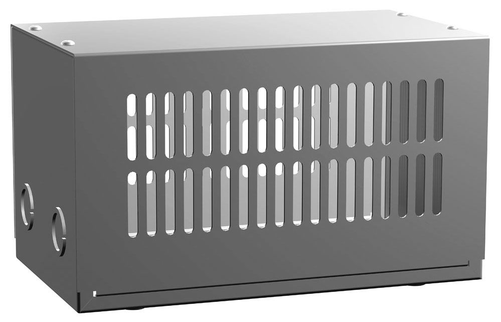 Hammond Mfg 1416G N1 Ventilated Enclosure 10x4x4 Steel/Gray