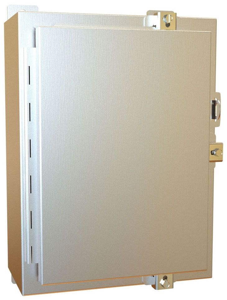 Hammond Mfg 1418N4S16KK8 N4X Wallmount Enclosure w/Panel 30x30x8