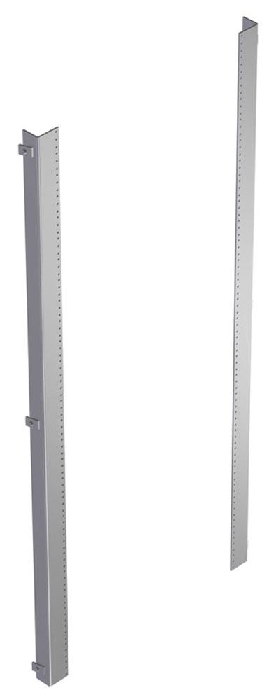 HAMMOND MFG 1418THHP PANEL RAILS FITS 60 X 24 HALF HT - STEEL/WHT ...