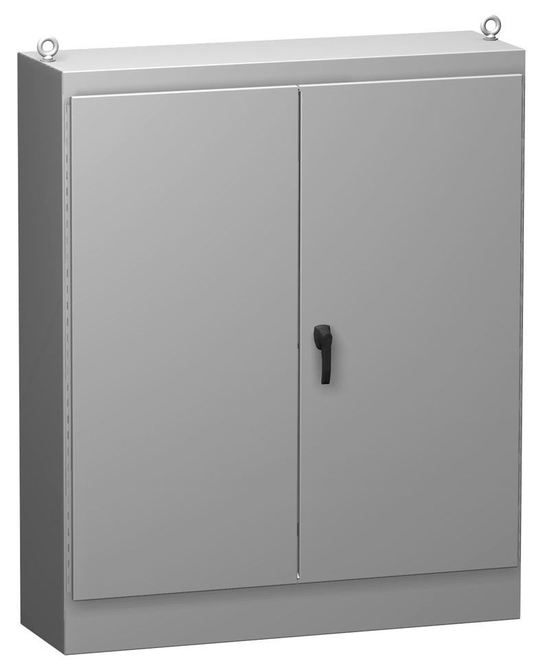 HAMMOND MFG 1418ZXD24 N12 FREESTANDING ENCL DBL DOOR DUAL ACCESS 72 X