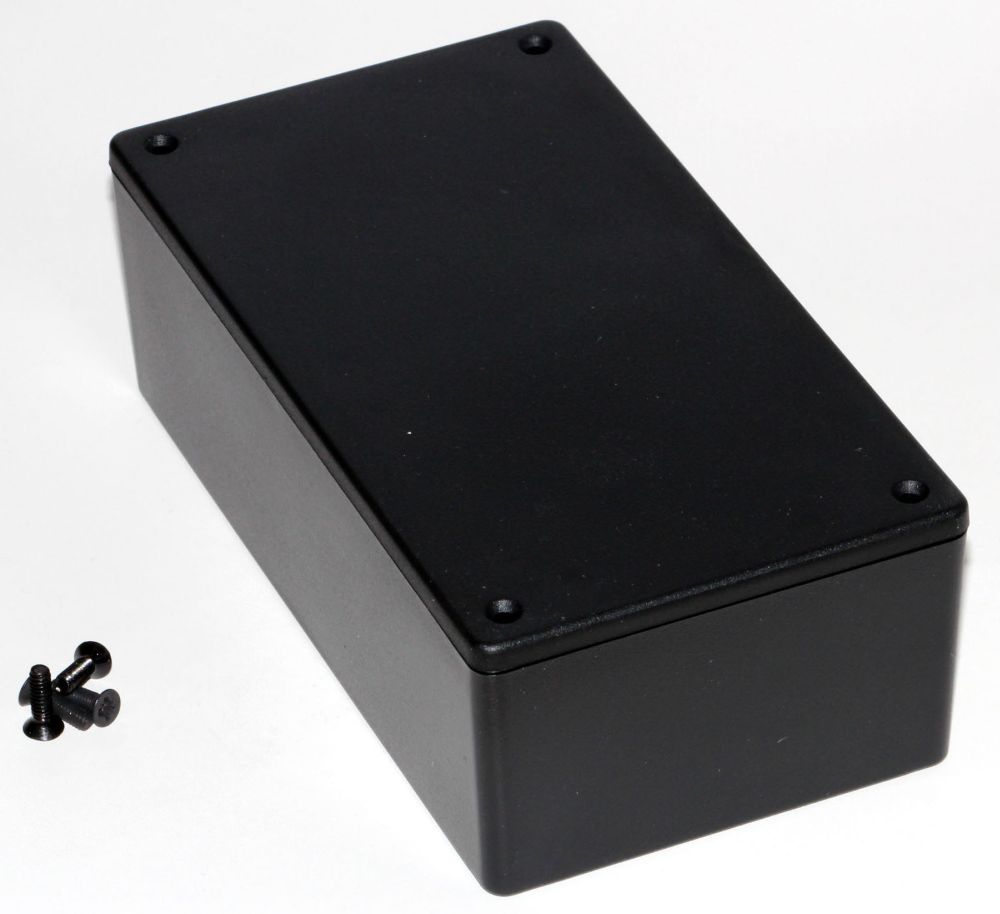 Hammond Mfg 1591XXDBK Enclosure Plastic | Gordon Electric Supply, Inc.