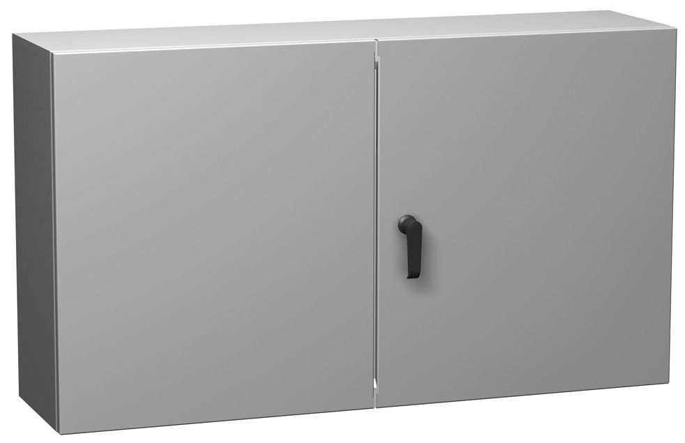 Hammond Mfg EN4TD484812GY N12 2-Door Eclipse Enclosure 48x48x12