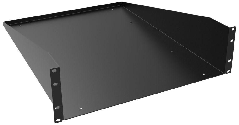 HAMMOND MFG RASU190524BK1 3U UNVENTED RACK MOUNT SHELF | Gordon ...
