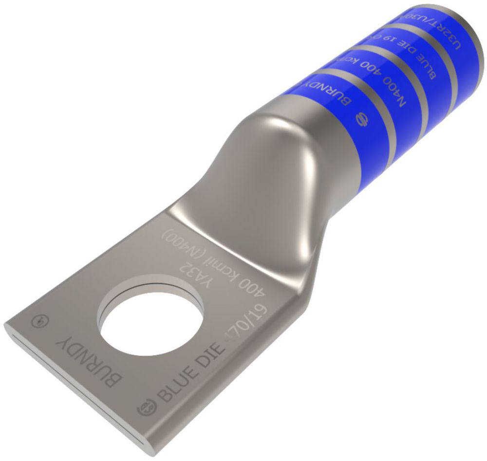 Burndy YA32N 400Cu 1-Hole Terminal Lug | Gordon Electric Supply, Inc.
