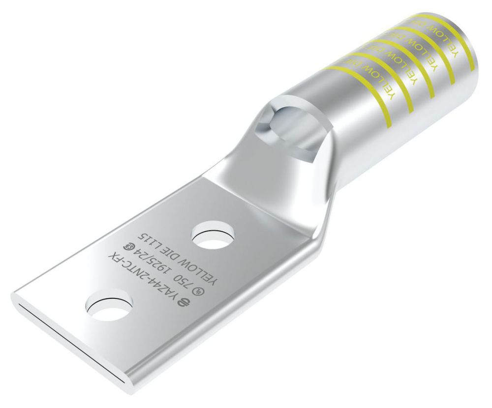 Burndy YAZ442NTCFX 1000Kcm 2-Hole Long Lug | Gordon Electric