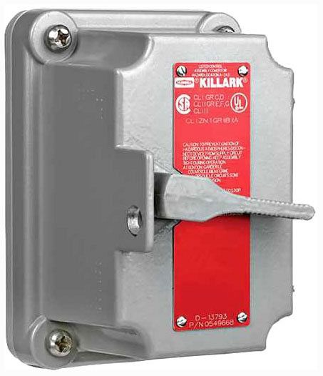 Killark FXS-8C 3P 15A Tumbler Switch