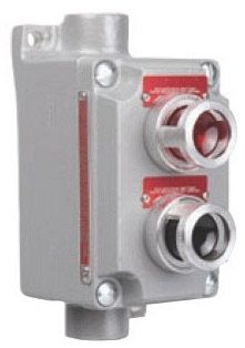Killark XCS-0B30-CL (2)120V Clear Pl Cover