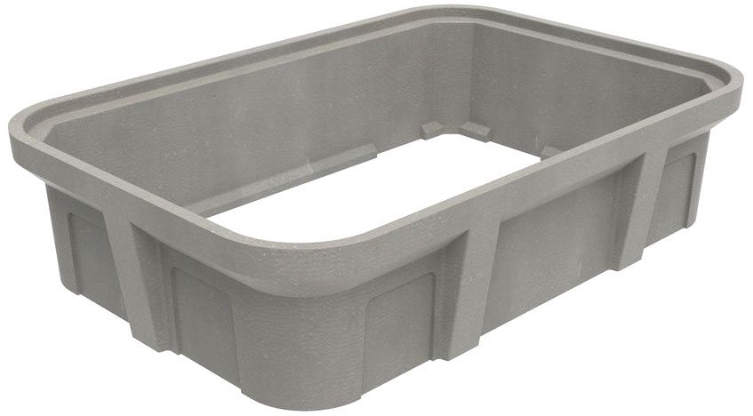 Quazite PG2436EA08 Extension Open Base 24X36X08 | Gordon